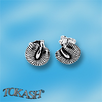 Silver Earings stones 111854