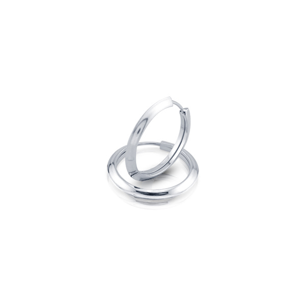 silver earrings hollow 112620