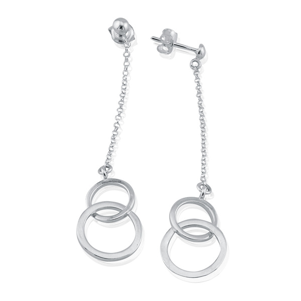 Silver Earings stones 133325