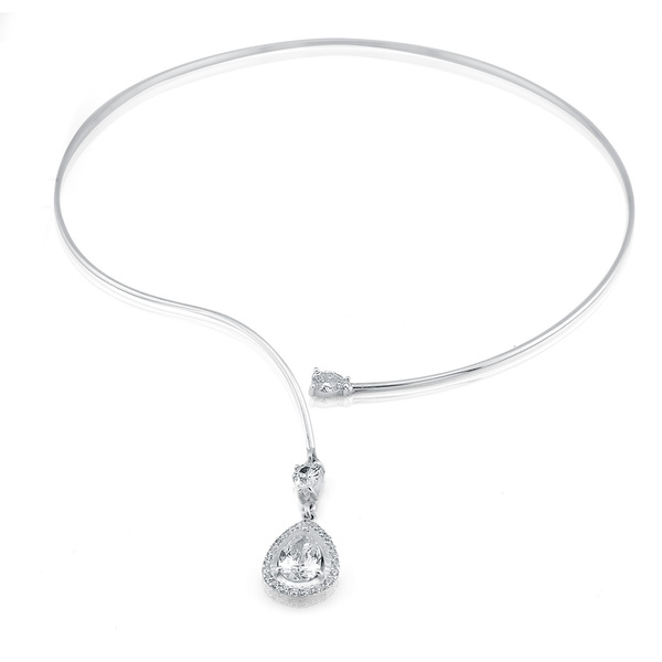 Silver necklace 701316