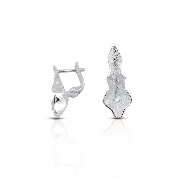 Silver Earings stones 133370