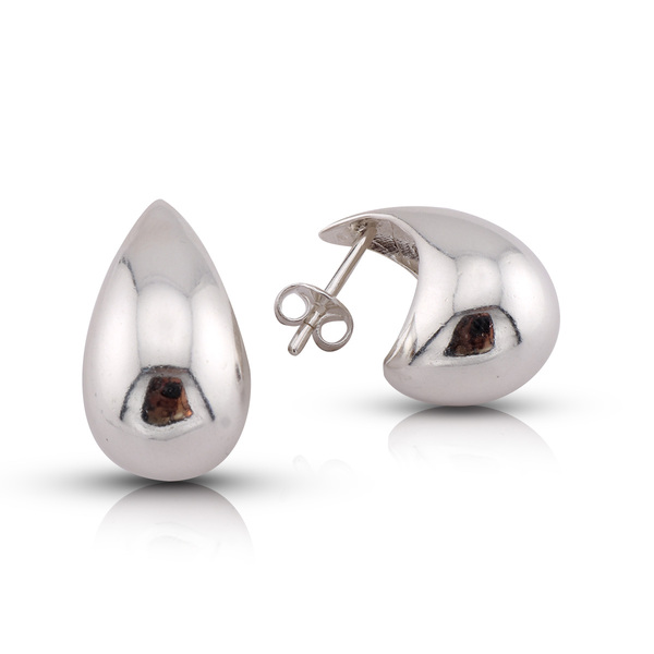 Silver Earings stone 131397