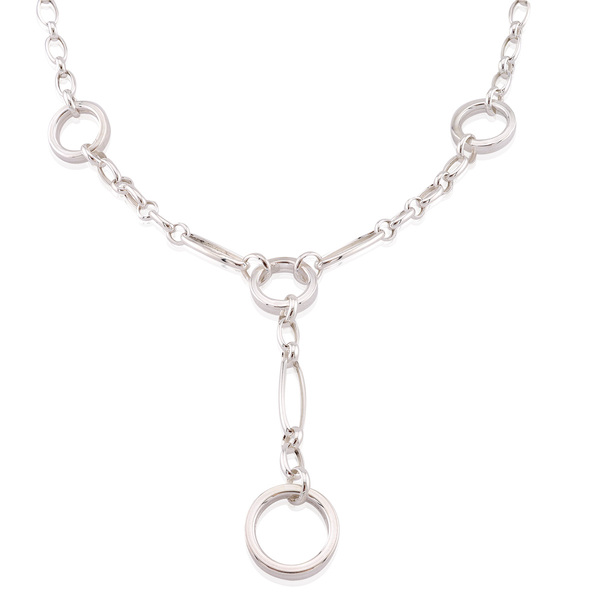 Silver necklace 708274