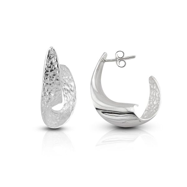 Silver Earings stone 131430