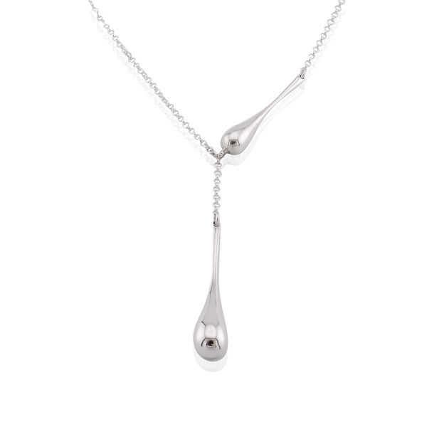 Silver necklace 701383