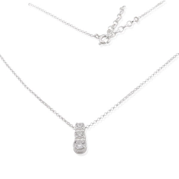 Silver necklace 701381
