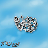 Silver Earings stones 132051