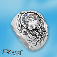 Silver ring stones 1586041