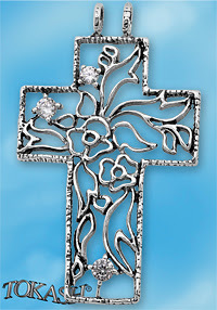 silver pendant stone 193582