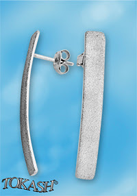 Silver Earings stones 128014