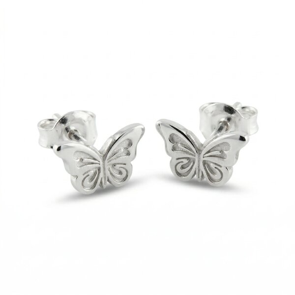 silver earrings 601040
