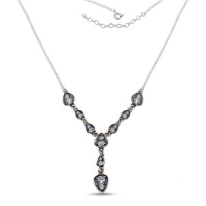 Silver necklace 701329