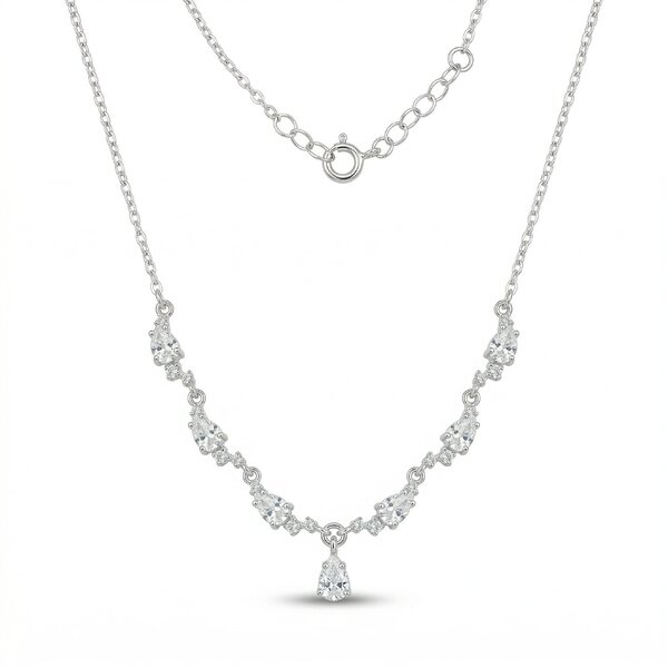 Silver necklace 701611