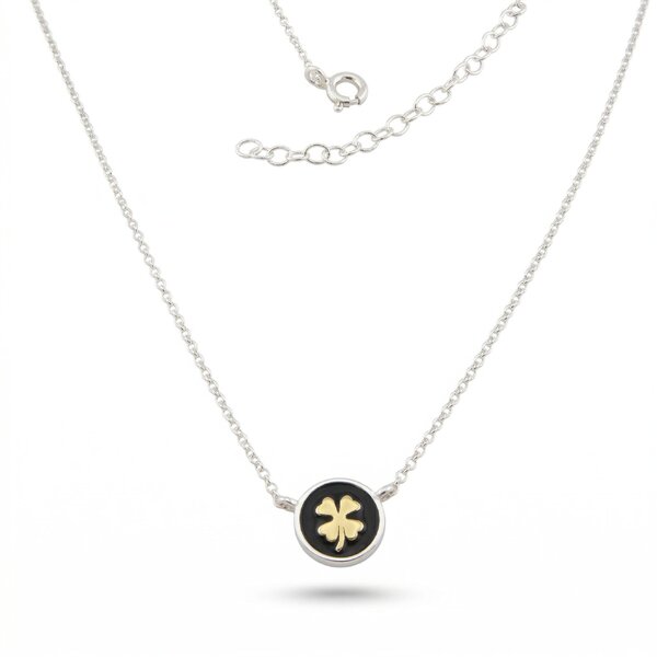Silver necklace 701655