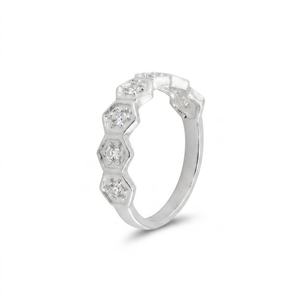 Silver ring stones 1626363