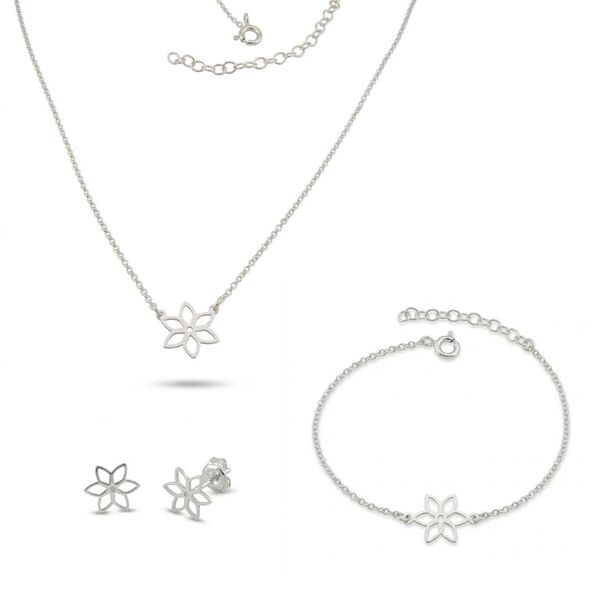 Medium silver set 8000038