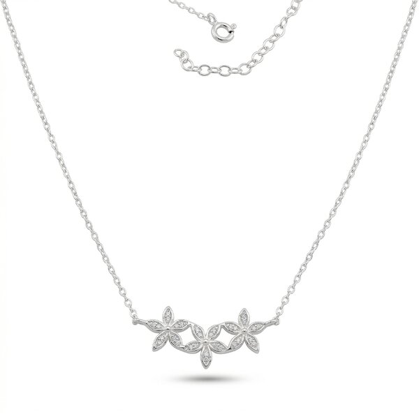 Silver necklace 701277