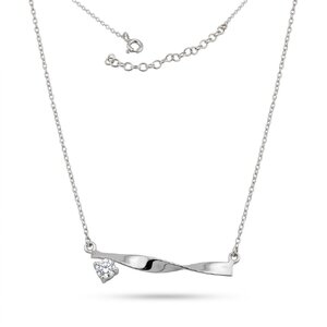 Silver necklace 700289