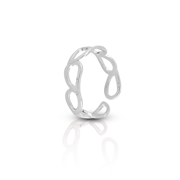 Silver ring without stones 1566497