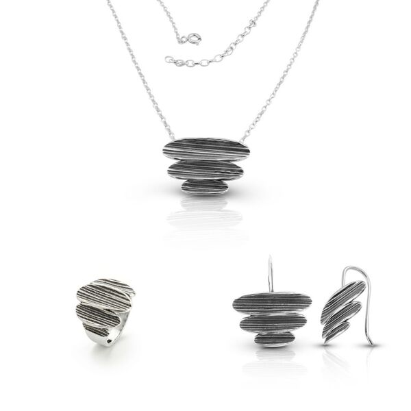 Medium silver set 8000544