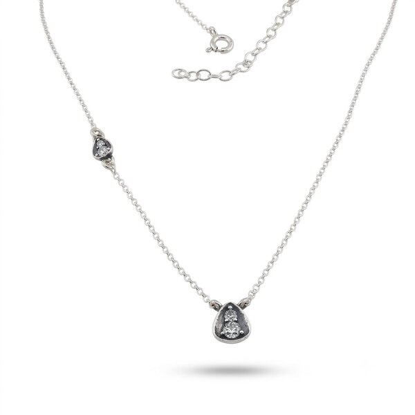 Silver necklace 701330