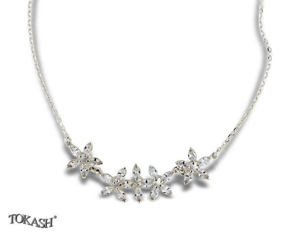 Silver necklace 701066