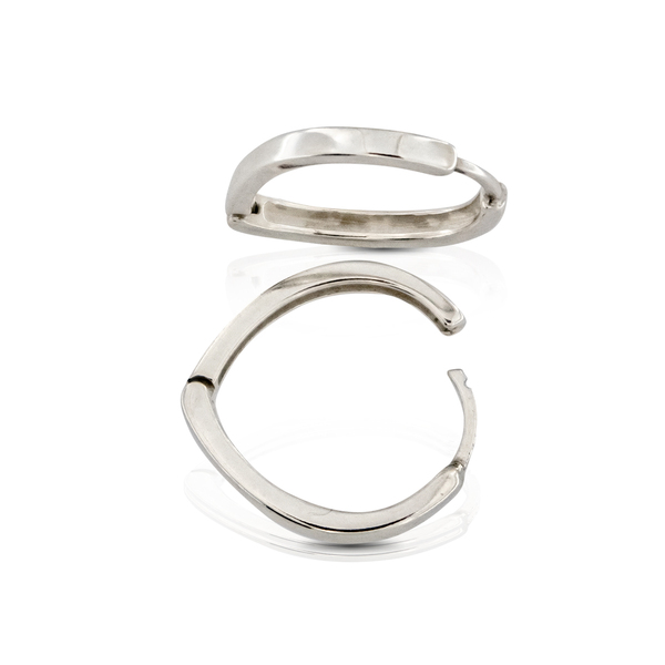 Silver Earings stones 133343