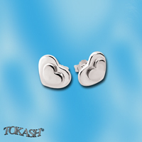 Silver Earings stones 133372