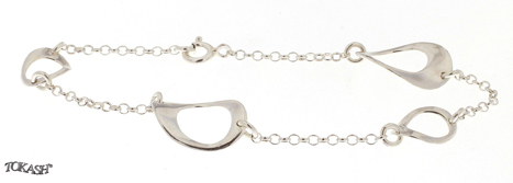 Silver bracelet 201195