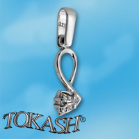 silver pendant stone 184476