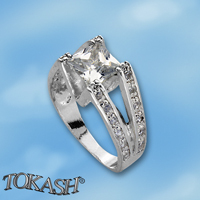 Silver ring stones 1615231