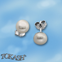 Earrings with pearls 115492