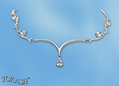 Silver necklace 700602