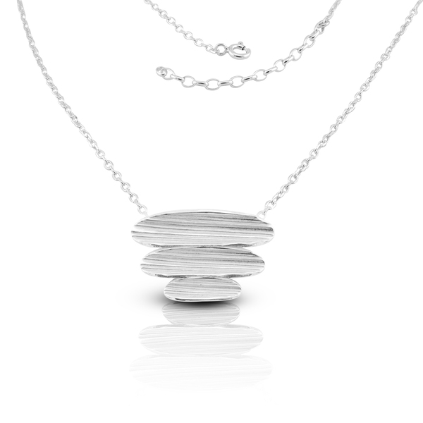 Silver necklace 701608