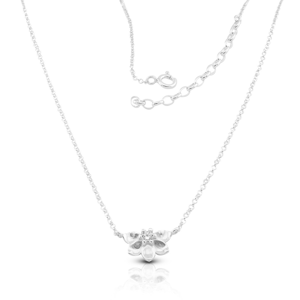Silver necklace 701510