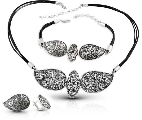 Large set with necklace 8000452