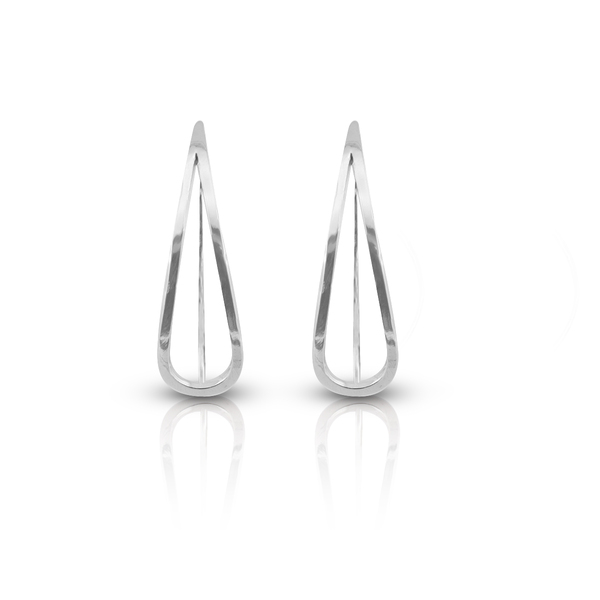 Silver Earings stones 133460