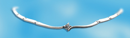 Silver necklace 700080
