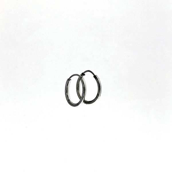 silver earrings hollow 112115