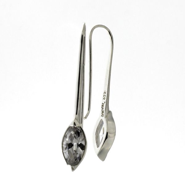 Silver Earings with stone 121319