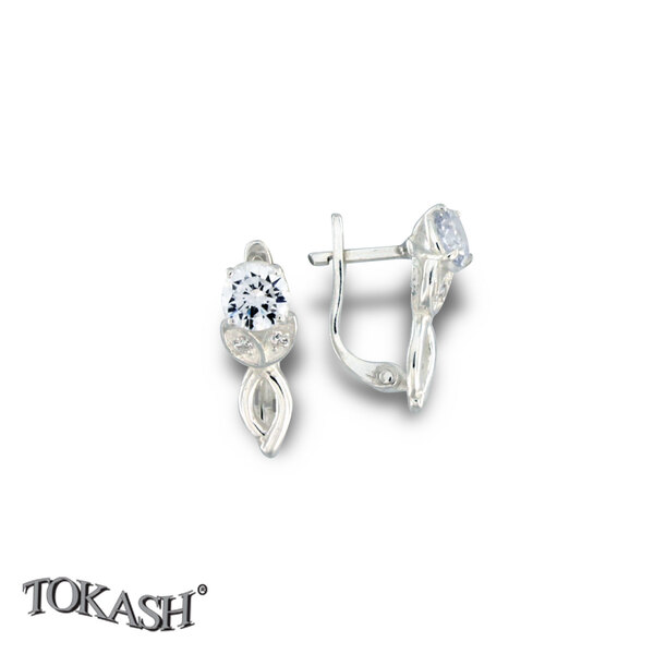 Silver Earings stones 138210
