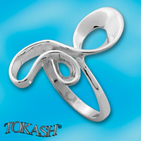 Silver ring without stones 1565922