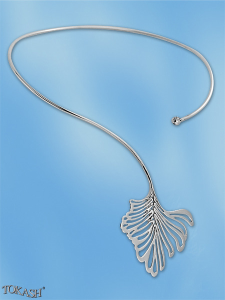 Silver necklace 700269