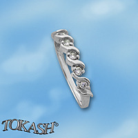 Silver ring stones 1625241