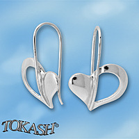 Silver Earings stones 111531