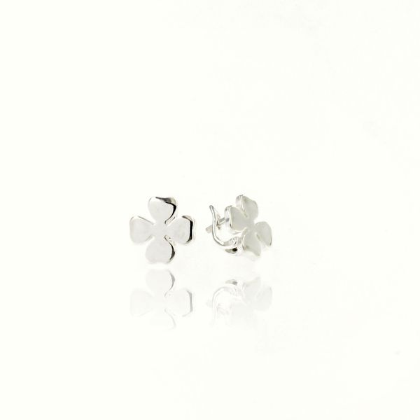Silver Earings stones 133114