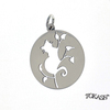 Silver pendants without CZ - silver pendants - 603024