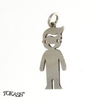 Silver pendants without CZ - silver pendants - 196005