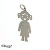Silver pendants without CZ - silver pendants - 196004