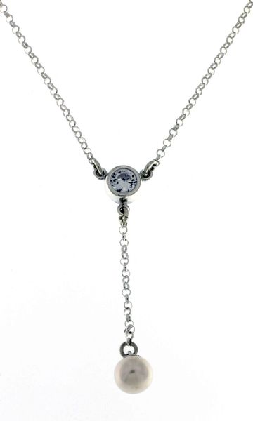 Silver necklace 701311